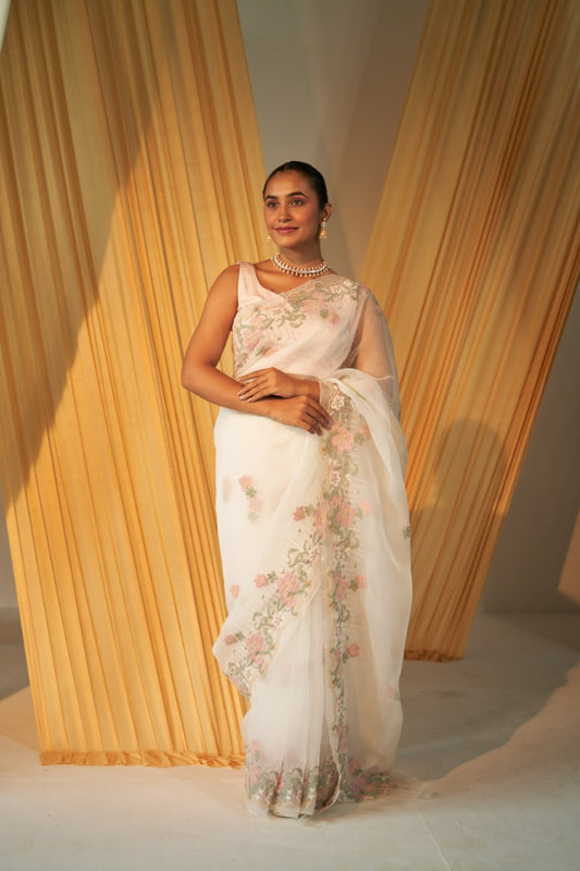 Organza Dori Saree